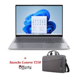 PC Portable LENOVO ThinkBook 16 G7 IML Ultra 7 155H 24Go 512Go SSD - Gris